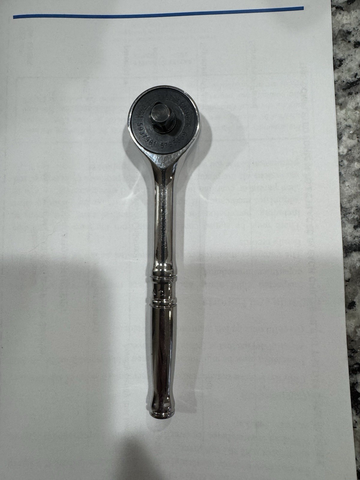 Snap On 1/4 Drive Gearless Ratchet Tzero