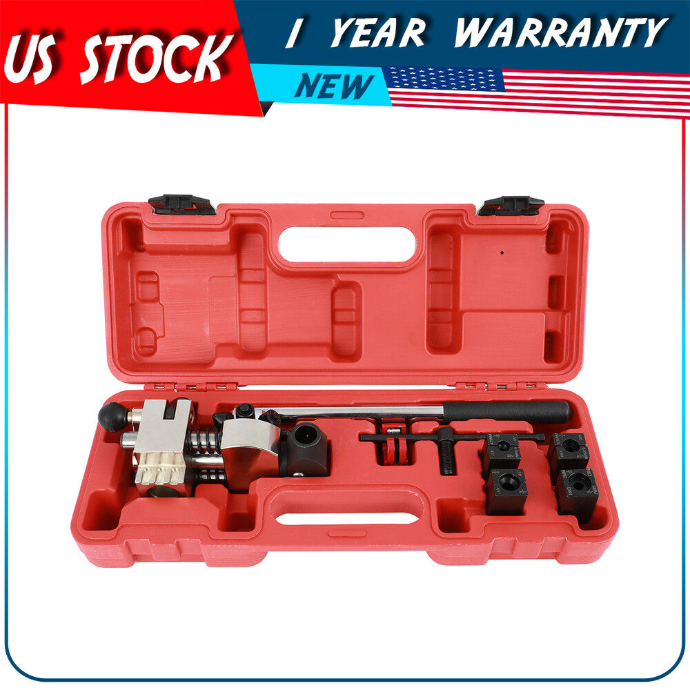 Brake Pipe Line Flaring Automotive Hand Tool For Single And Double Fiares