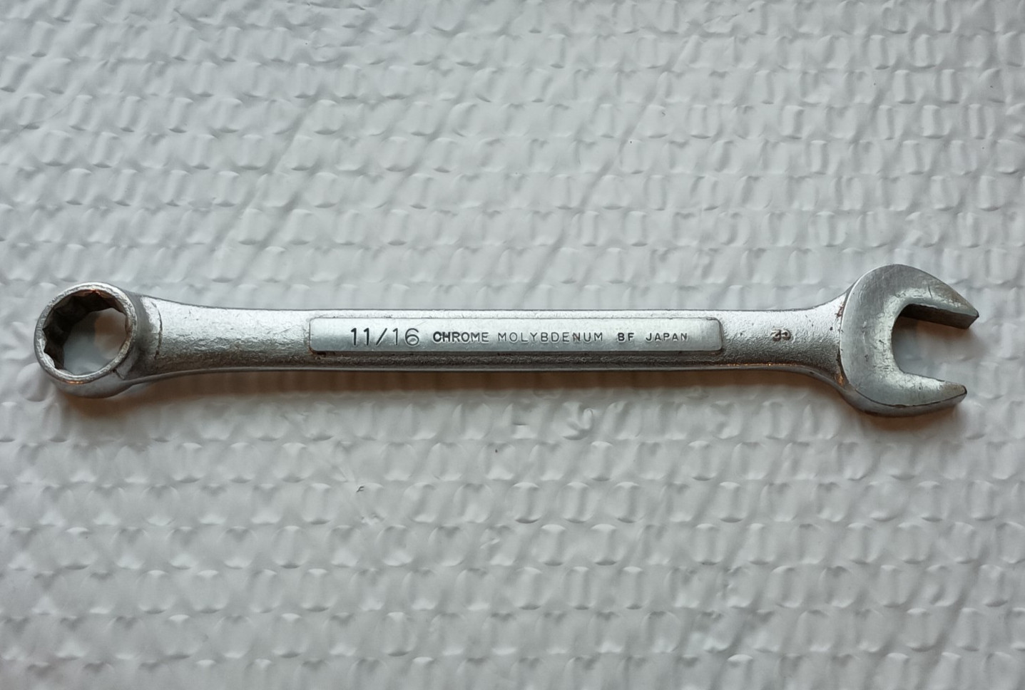 CRAFTSMAN TOOLS 11/16″ COMBINATION WRENCH, 8.6″ LONG, 12 POINT *JAPAN MADE*