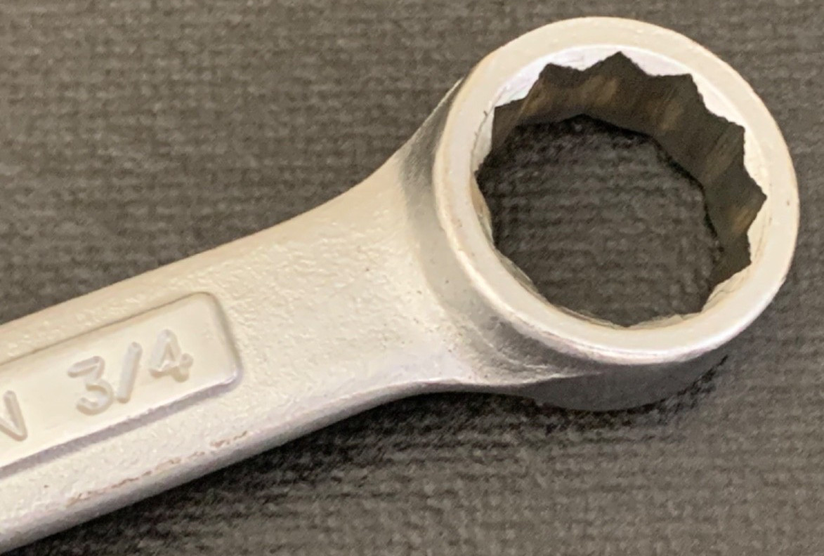 Vintage Craftsman USA -VV- 43865 5/8″ x 3/4 » Stubby Double Box End Wrench