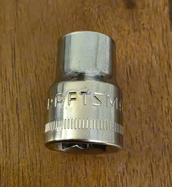 Craftsman 9mm Socket 6 Point 3/8″ Drive S-AC 43541
