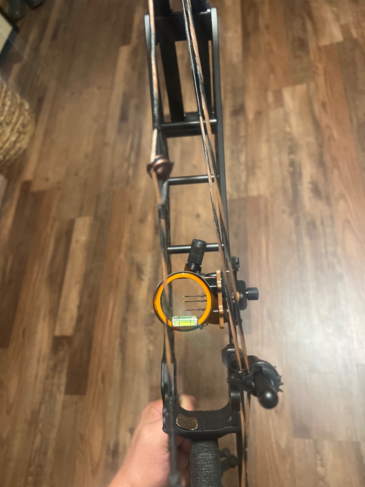 Gearhead Achery T30 aluminum compound hunting bow.