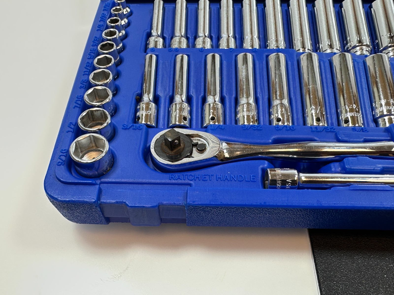 🇺🇸 Cornwell USA TS047SSFT 47pc 1/4” Drive Super Set, 6PT w/ Fine Tooth Ratchet