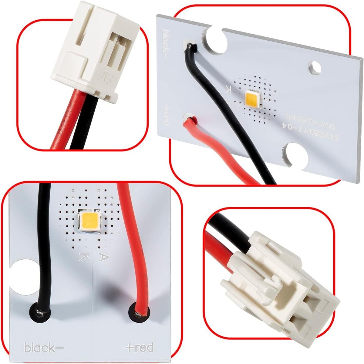 W10843353 Refrigerator LED Light Board Module For KitchenAid W11205083