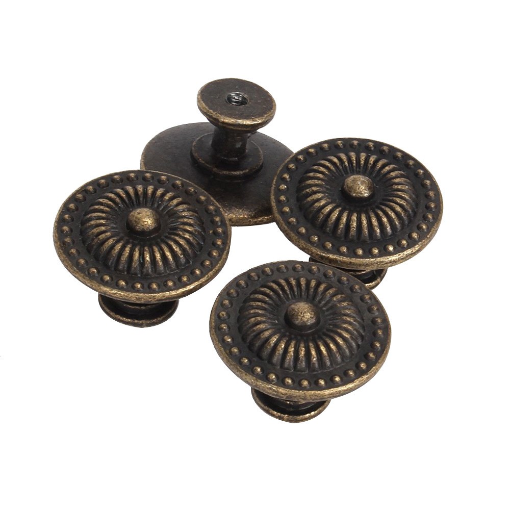 4PCS Kitchen Cabinet Pulls Drawer Dresser Cupboard Knob Handles with 24MM Screw