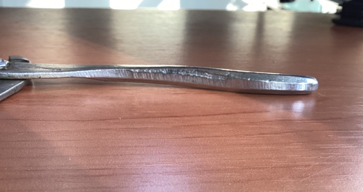 Vintage 4 1/2” Slip Joint Ignition Pliers Polished Chrome Drop Forged JAPAN