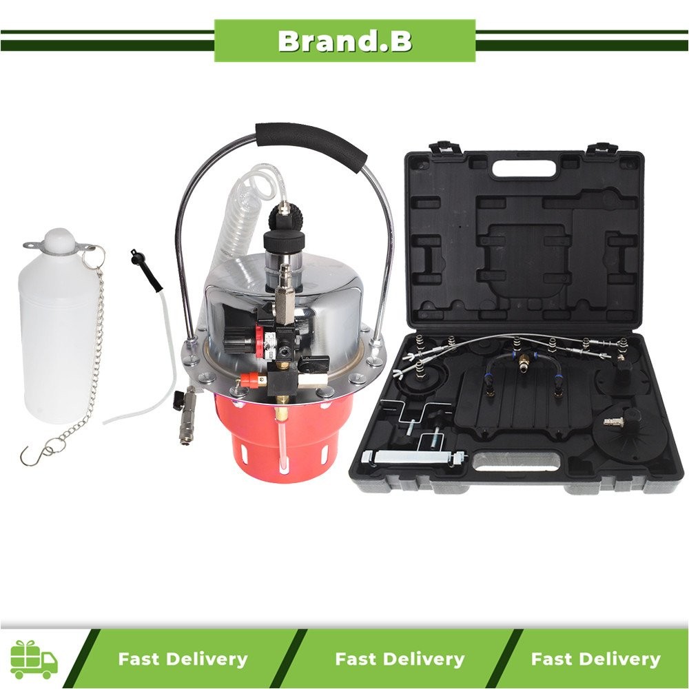 Pneumatic Air Pressure Kit Brake & Clutch Bleeder Valve System 4.5 CFM’