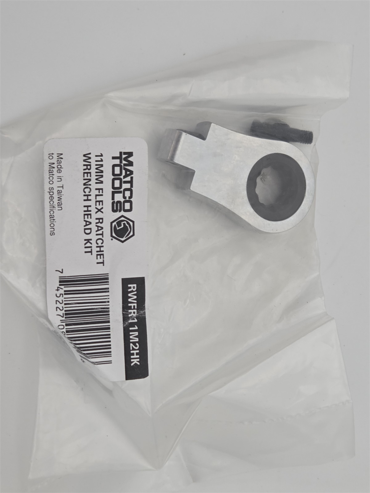 Matco Tools 11mm Flex Ratchet Wrench Head Kit RWFR11M2HK Replacement New