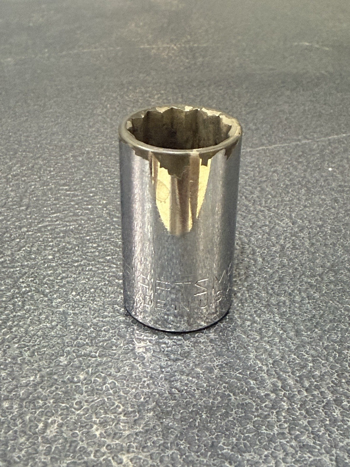 Vtg 5/8″ Craftsman G-Series P/N 47505 1/2″ Drive 12-Point Socket USA Made