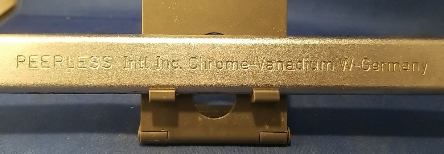VTG PEERLESS Continental American, 1 1/8″ 12pt Combination Wrench -CW-212