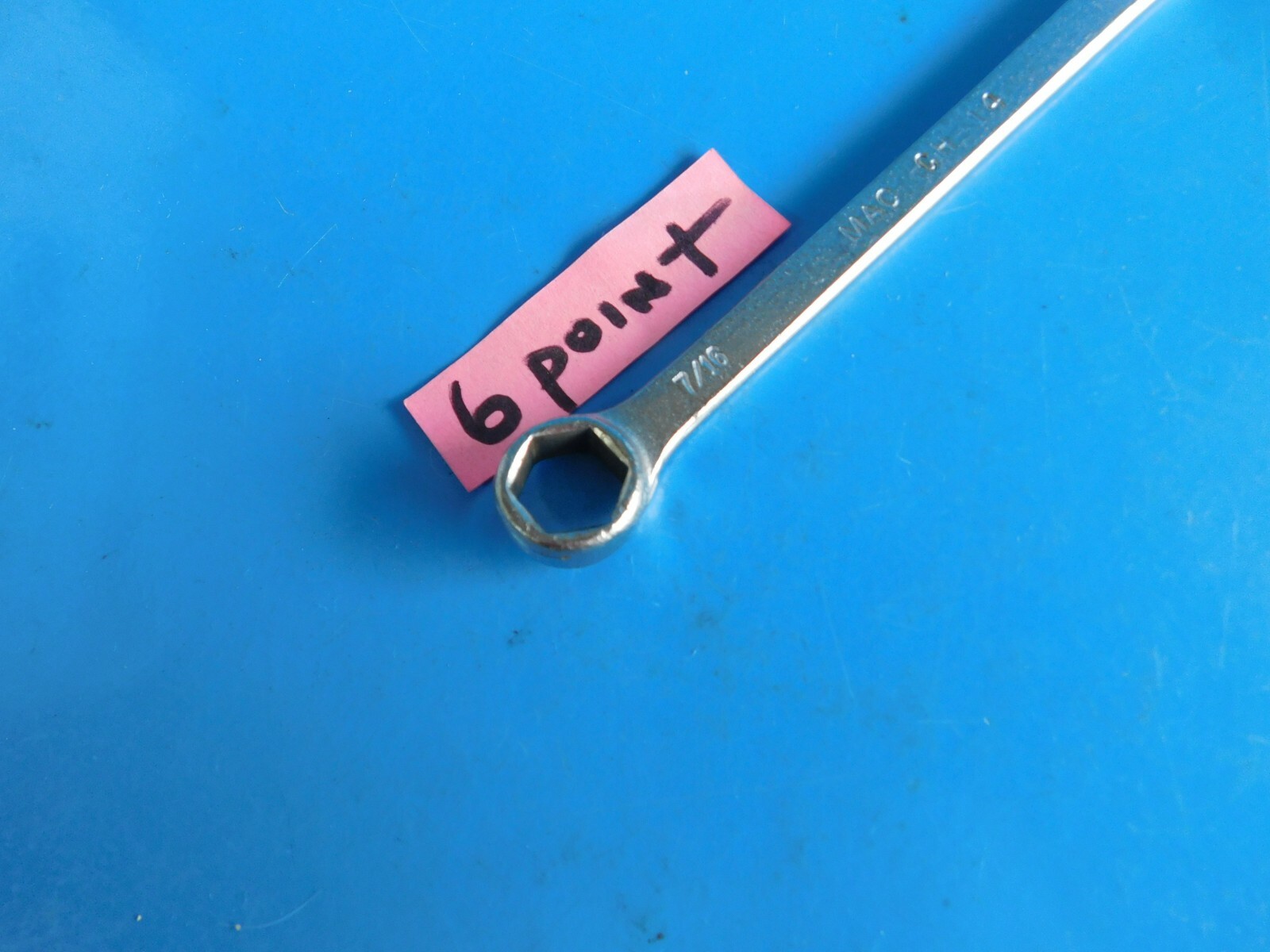 USED,MAC TOOLS » 7/16 in.» 6 POINT OFFSET COMBO WRENCH , PART#CH14