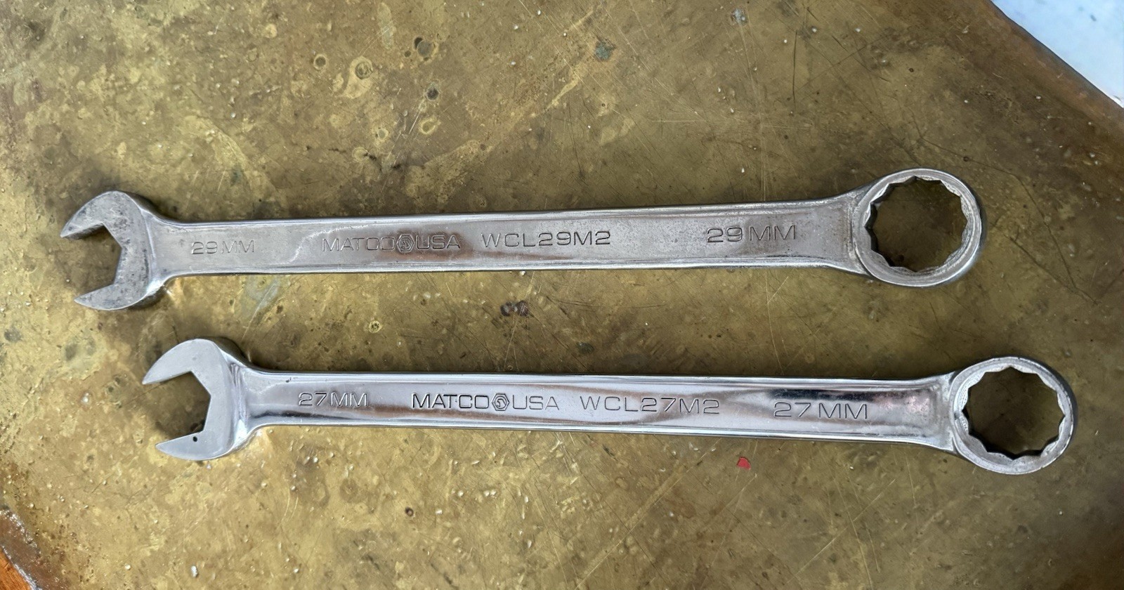 MATCO 27MM & 29MM LONG WRENCHES METRIC