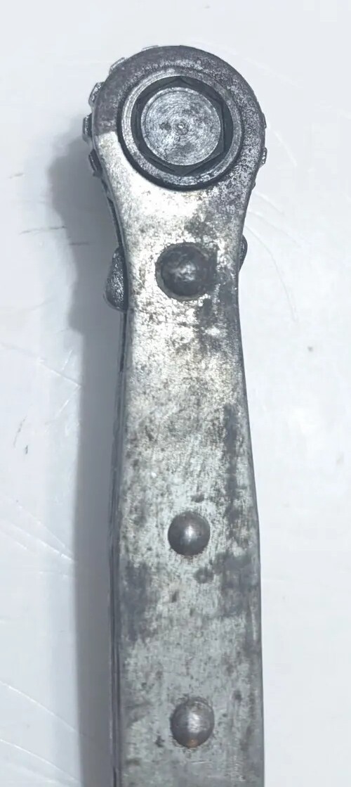 K-D 2203 Reversible Ratcheting Fan Belt Tensioning Wrench Tool with ½» socket