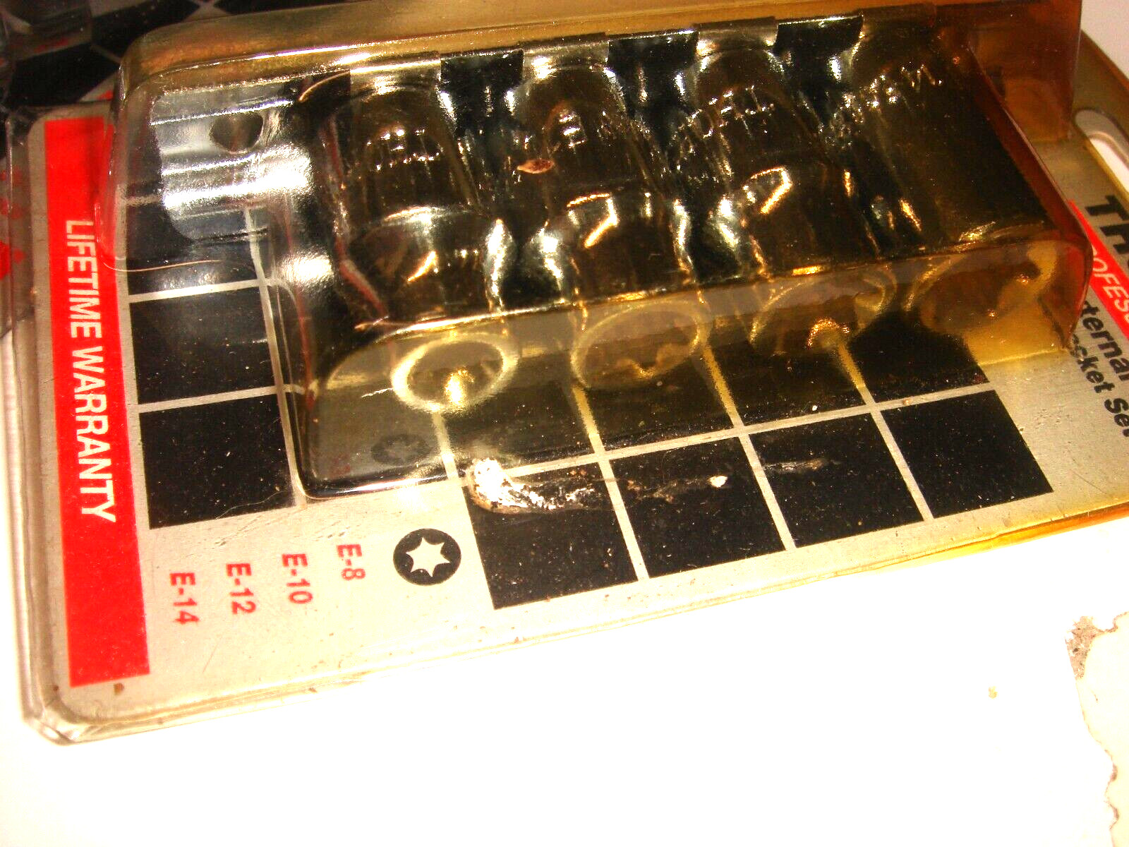Lot of Thorsen New Professional 3/8″ Drive Star bits And Torx set 38504