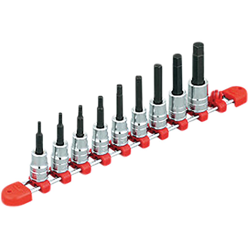 3/8″sq. Hex bit Socket Set (9pcs.) KTC-TBT309BH Brand New!