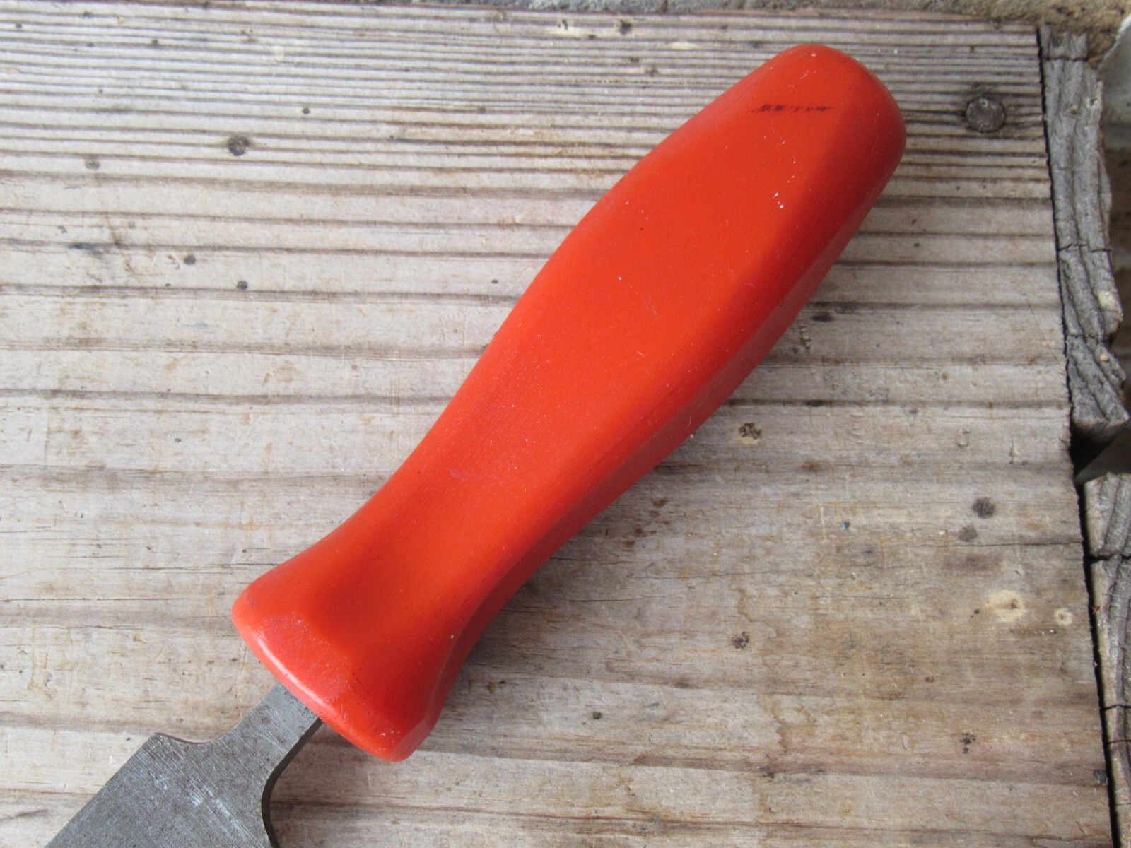 SNAP ON HF616 RED HARD HANDLE LARGE FLAT FILE HF-616 NICE USED CONDITION
