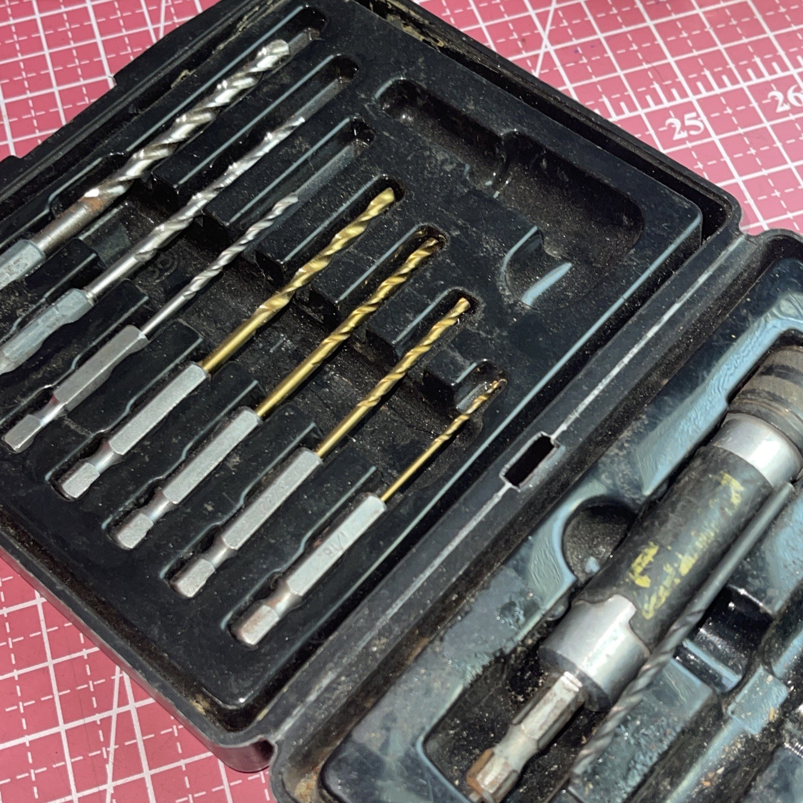 Craftsman USA Power Screwdriver Nutdriver Set Lot 43373 Metric SAE 25654 Vintage