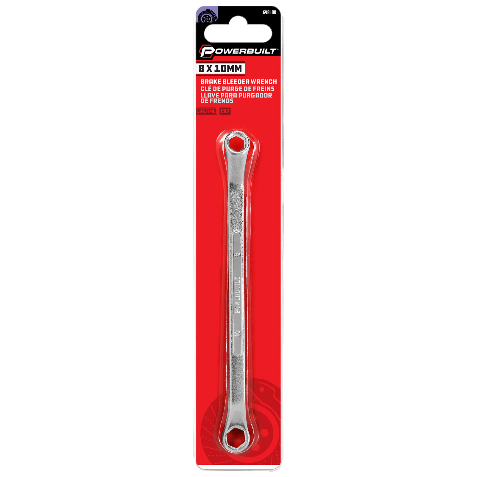 Powerbuilt 8mm x 10mm Brake Bleeder Wrench – 648408