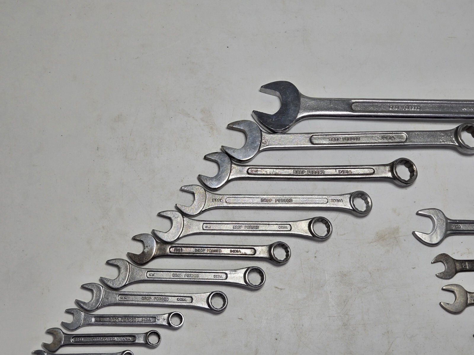 Gedore SAE & Metric Combination & Double Wrench Lot of 15 * Made In India *
