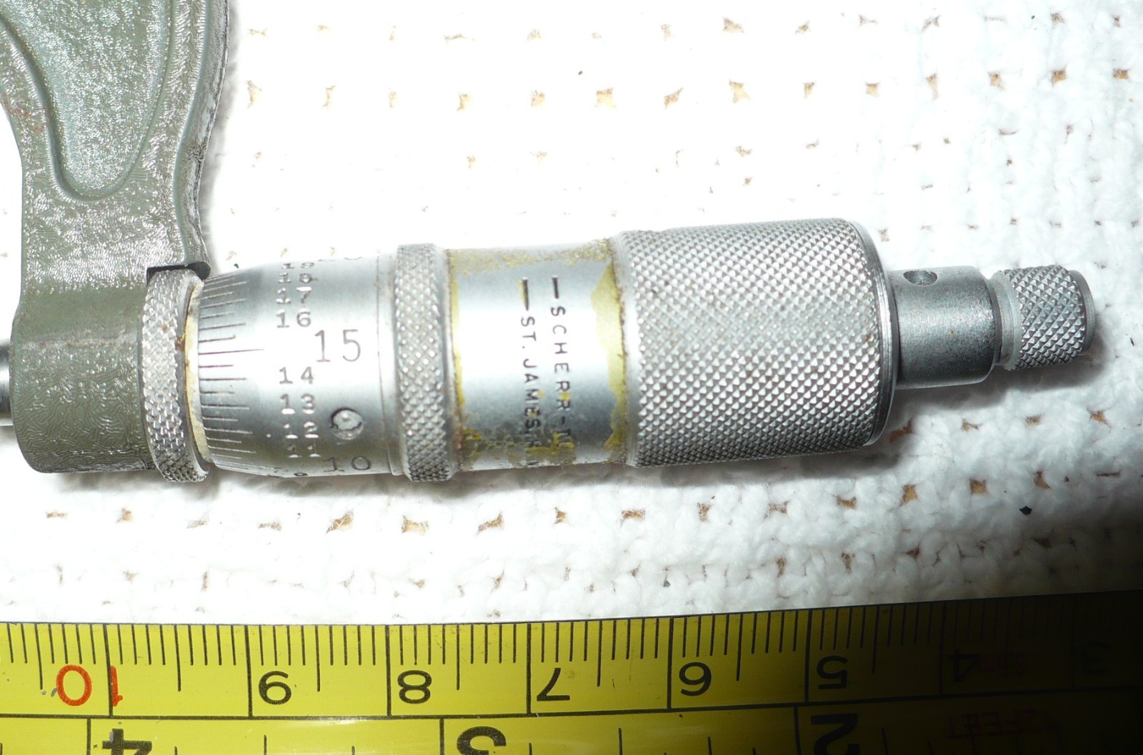 Vintage Scherr-Tumico Micrometer Goodson MDB-30