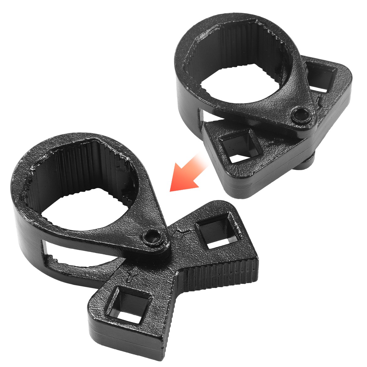 Universal 25-42mm Inner Tie Rod End Remover Wrench Steering Rod Rack Pinion Tool