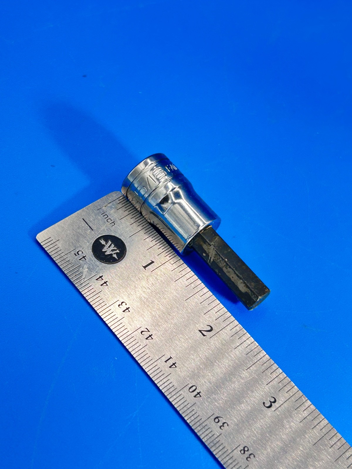 Snap-on Hex Bit Socket 3/8” Drive 5/16” SAE FA10E USA N-4-20