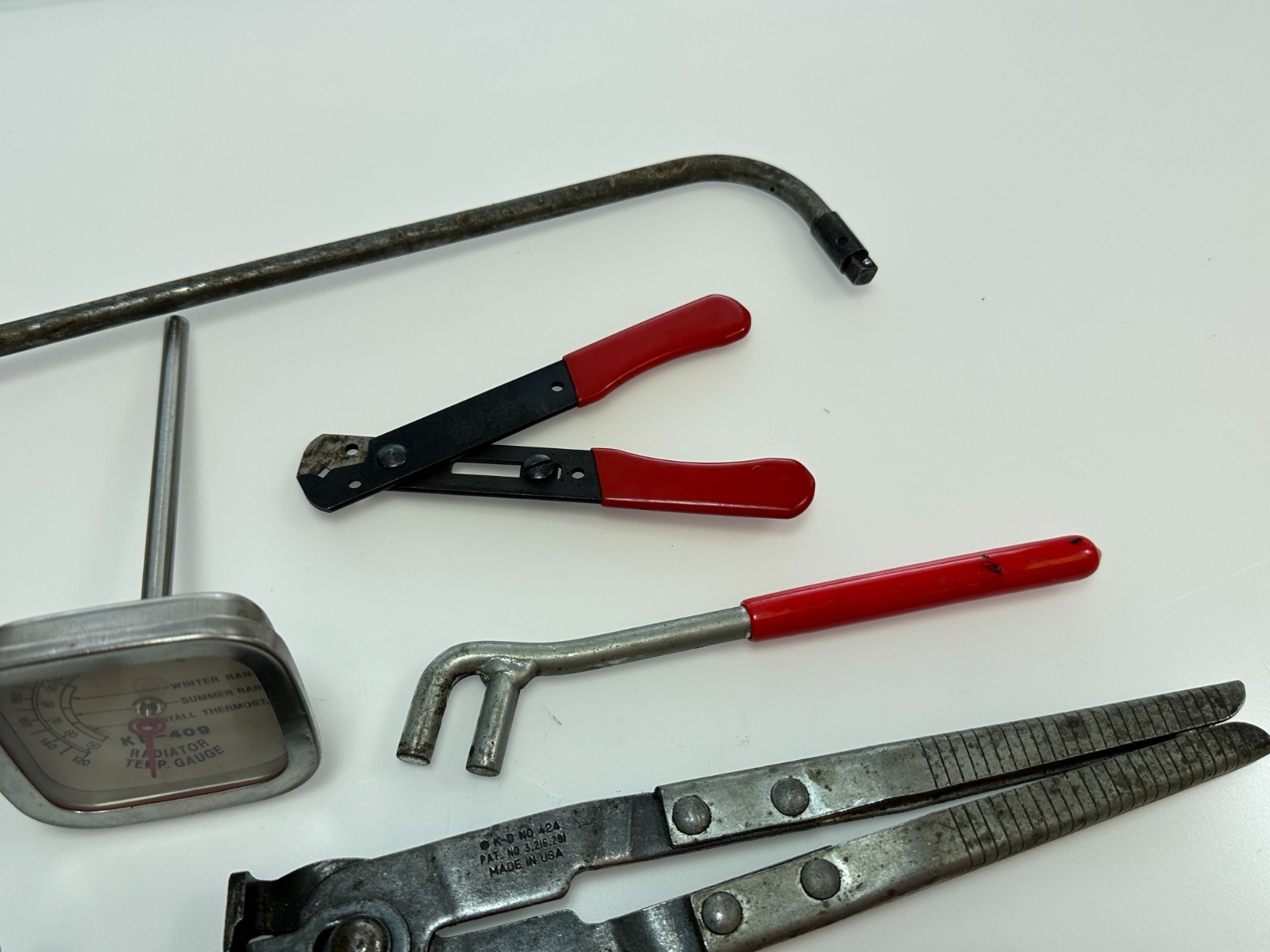 KD Tools USA +Xcelite/Mechanics 13pc Tool Pliers Set Lot, Chain Cutter, Hose, ++