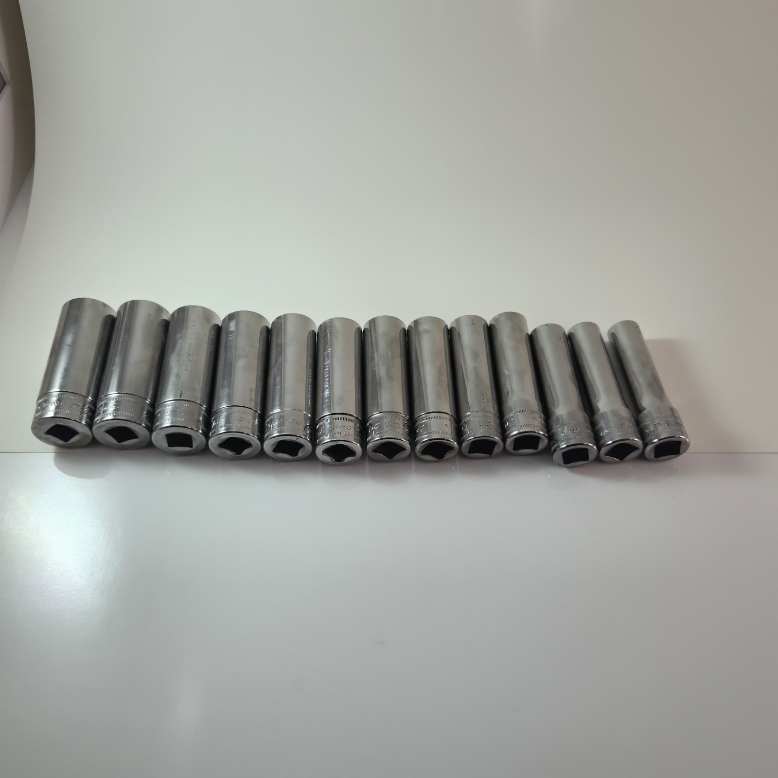 13 pc 1/2″ Drive 12-Point Metric Flank Drive® Deep Socket Set (12-24 mm) 313SMY