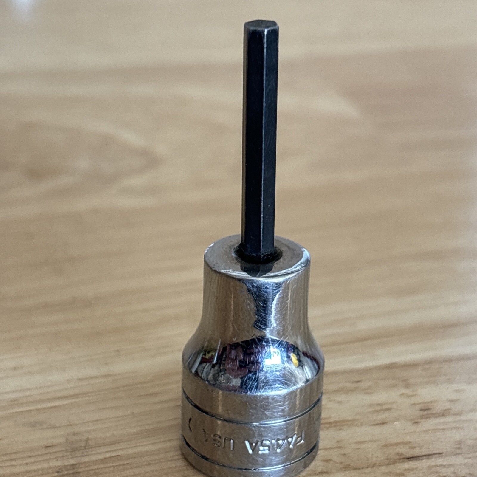 Snap On 9/64″ Hex Bit Driver Socket 3/8″ Drive FA4.5A USA