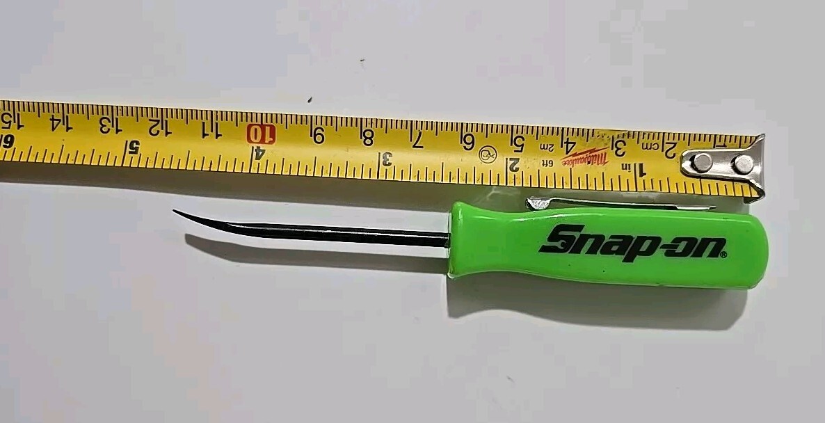 10X Green Snap on tools Promo PRY BAR screwdrivers per order pocket Clip+2 GIFTS