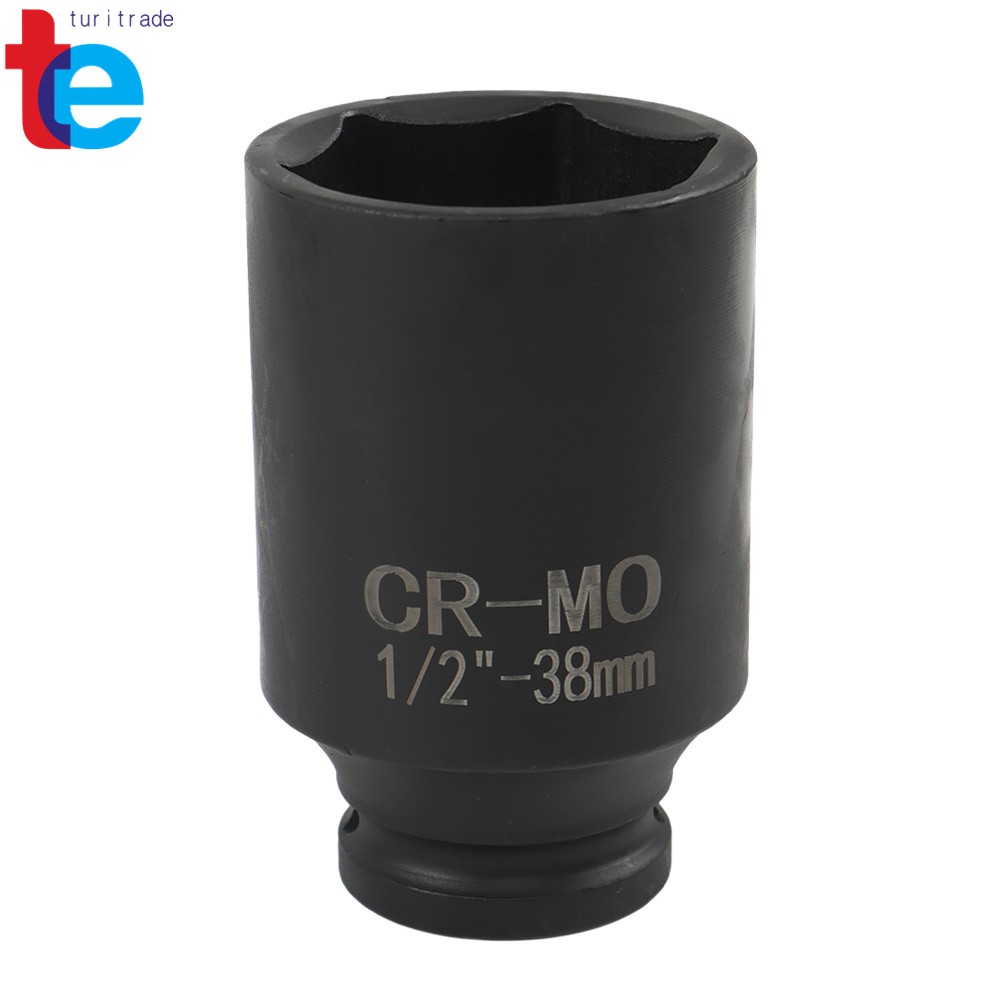 Deep Impact Socket Set 9Pcs 1/2″ Drive Metric Axle Hub Nut Socket 29-38mm