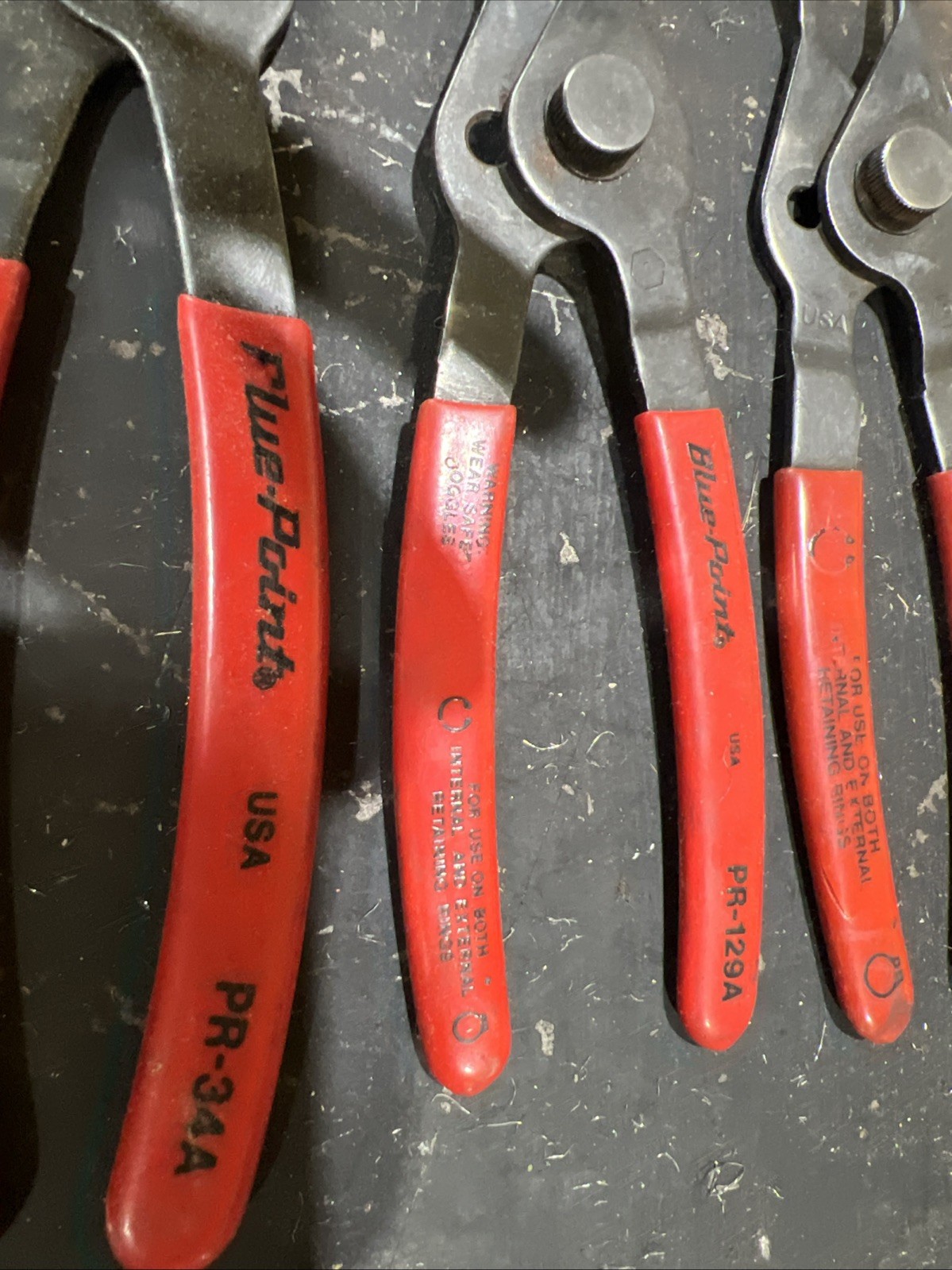 Blue Point By Snap On Snap Ring Pliers Set Of 4