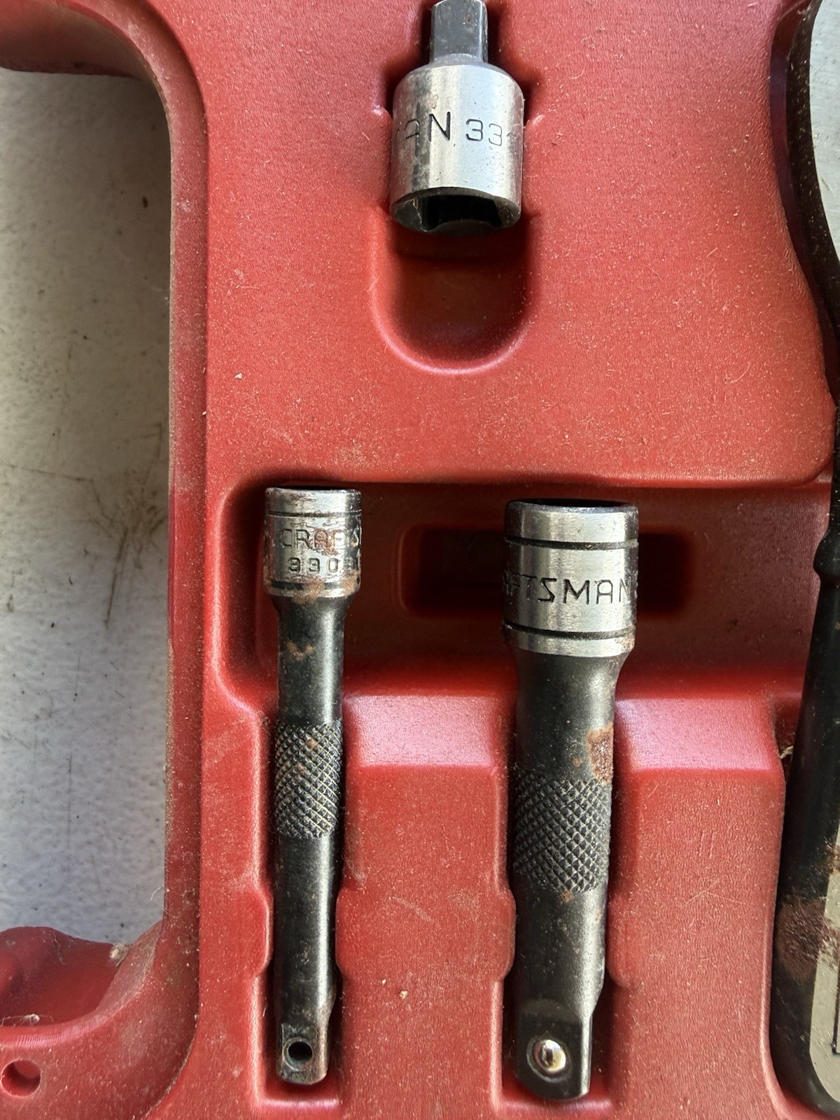 Craftsman Black Oxide Spline Drive Socket Set And Ratchets. 1/4 And 3/8