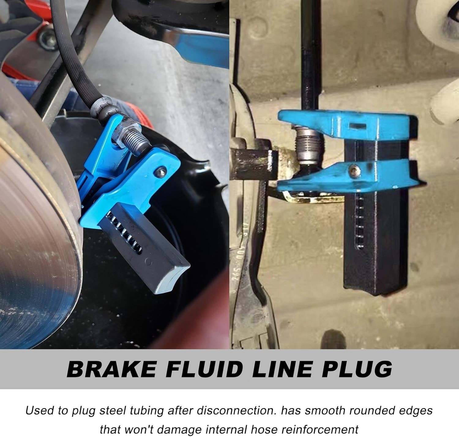 Car Brake Nozzle Clamp Kit Leakproof Oil Pipe Plug Tool Banjo 3/8″ 5/16″ 1/2″