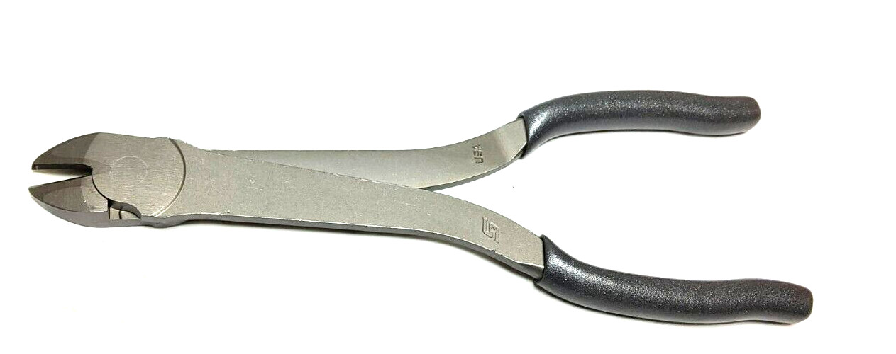 New Snap-on™ 312CF 11″ long Heavy Duty Diagonal Cutters Grey Vinyl Grip UNused
