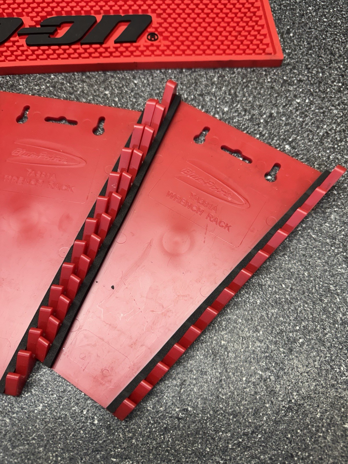 Blue-Point Tools NEW RED 12 Spot Wrench Organizer YA381A PRICE FOR 1