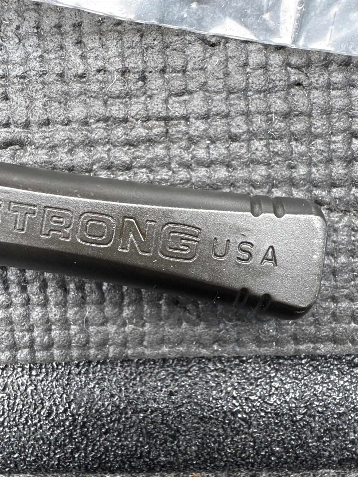 NOS Armstrong Tools USA 19-918 Black Industrial Finish Breaker Bar 3/8″ Drive