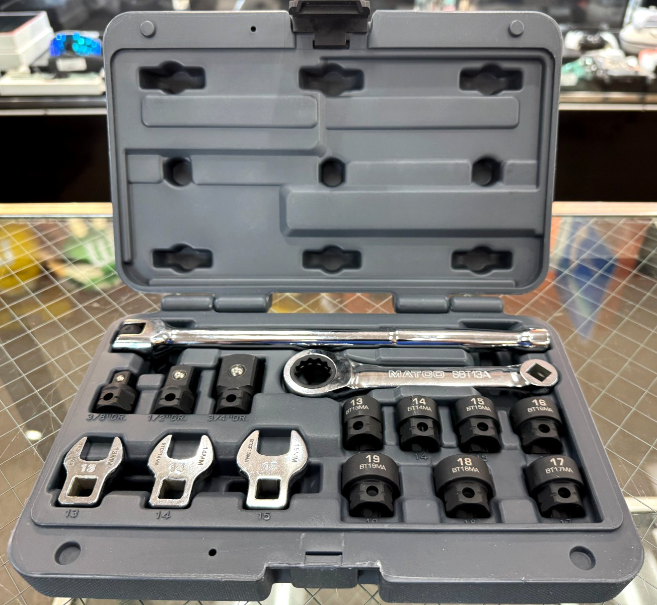 Matco Tools Serpentine Belt Wrench Set Model #MSBT15A