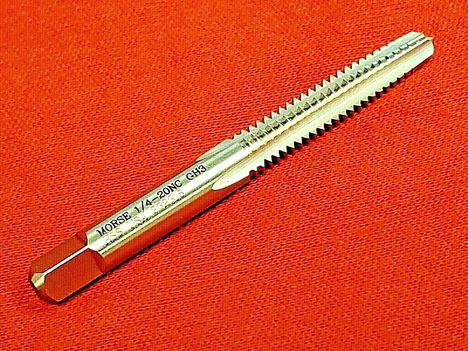 1/4-20 Taper Tap Morse MT3732303 NC GH3 4 Flute Starter HSS