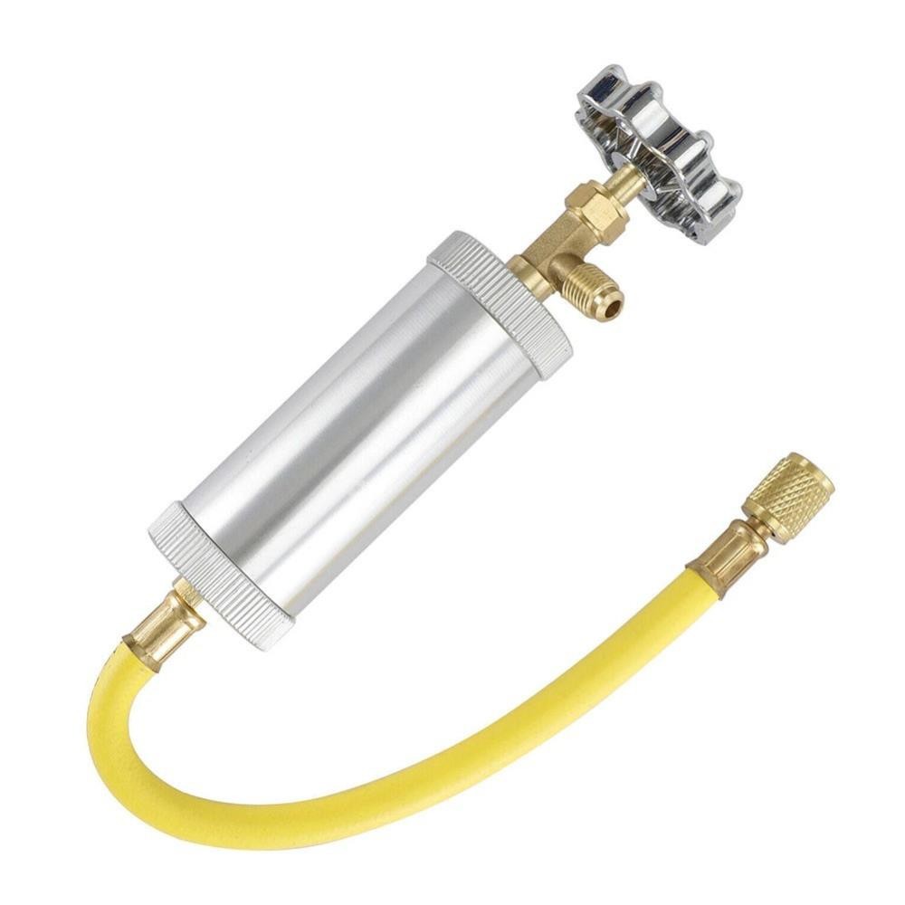 OIL And Dye Injector For Vehicle AC Systems With R134A R12 Compatibility New @