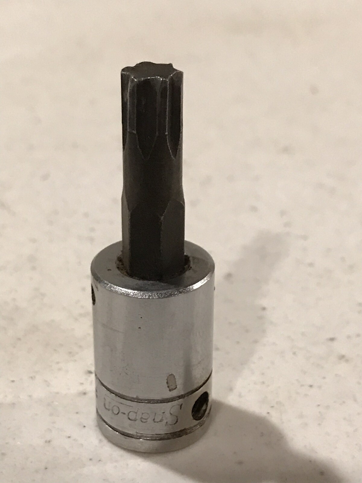 SNAP-ON 3/8″ DRIVE T50 STANDARD TORX BIT CHROME SOCKET FTX50E USA SNAP ON