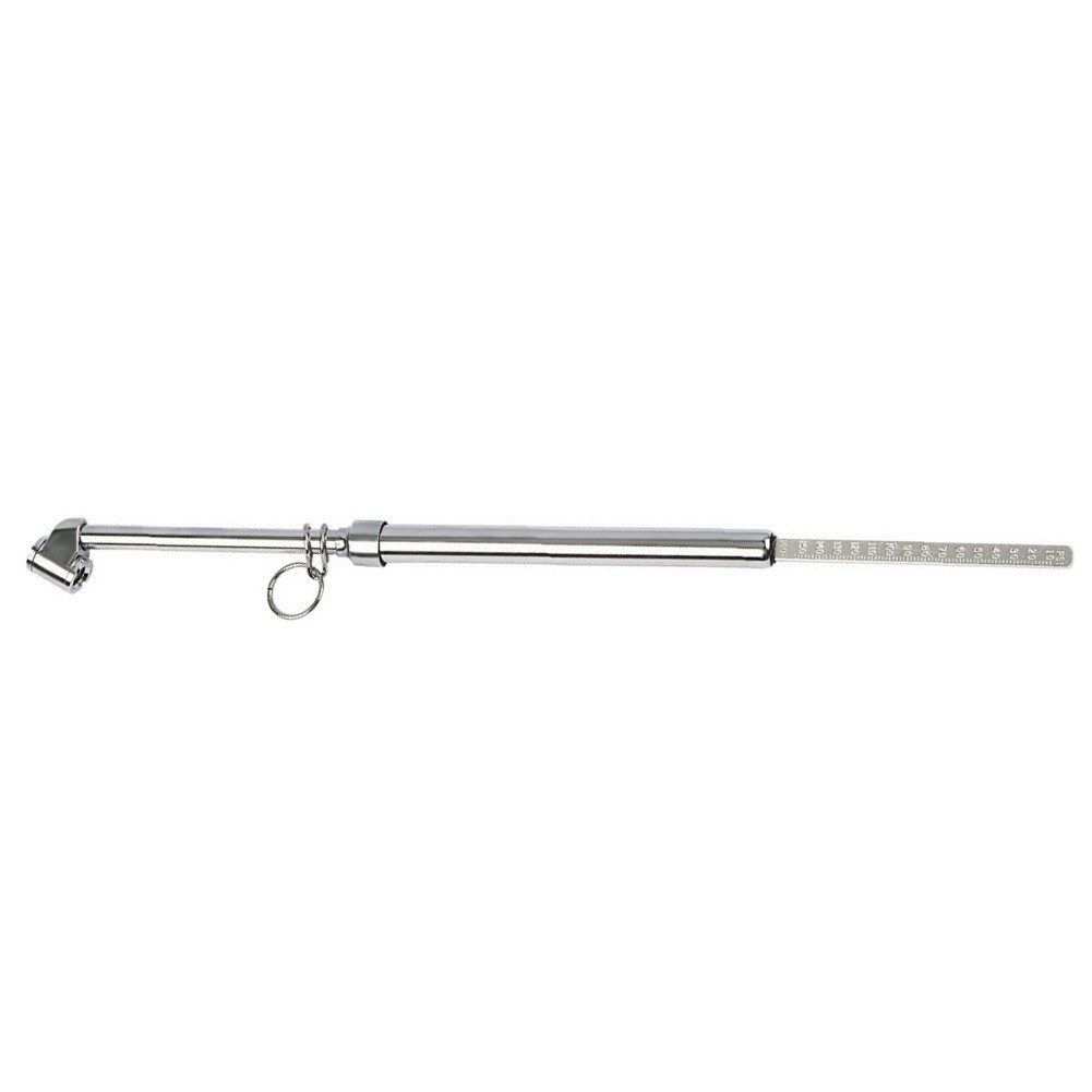 Heavy Duty Dual Head Air Gauge Stainless Steel 20-220 PSI for Truck RV