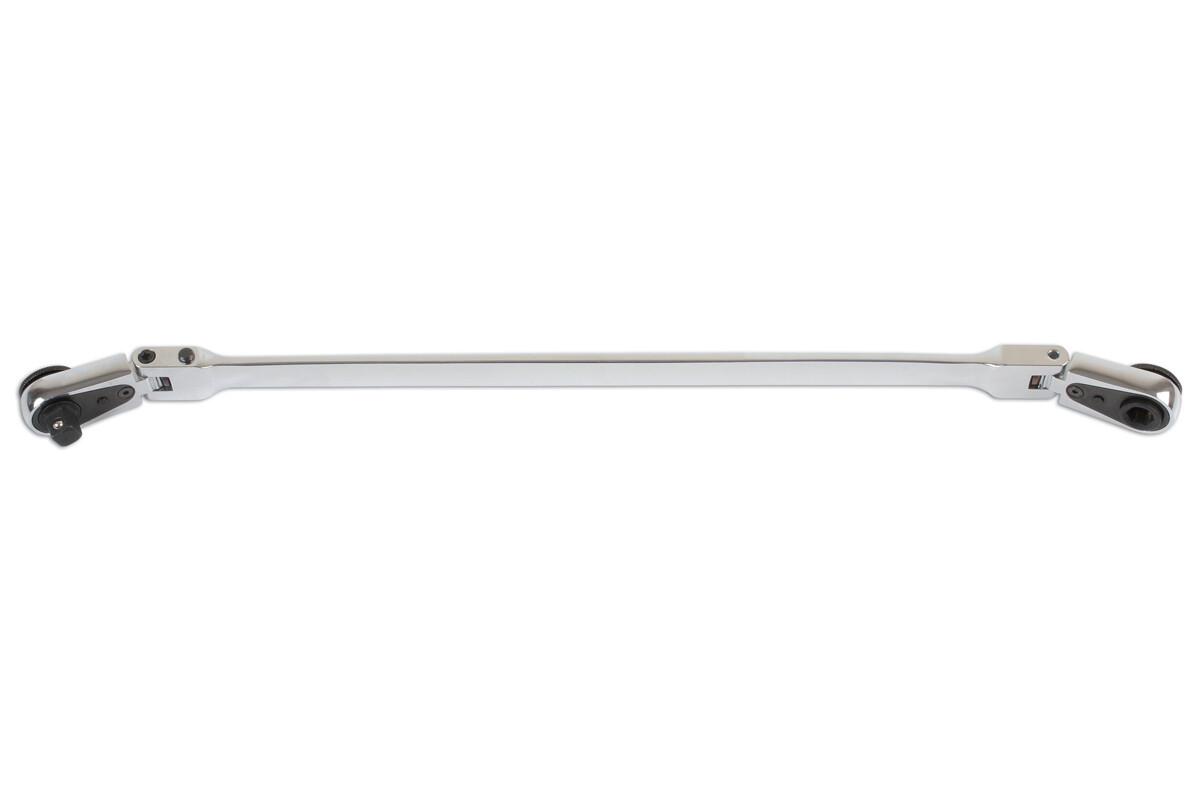 Reversible 300mm Long Flexi Head Bit Driver and Ratchet 2 in 1