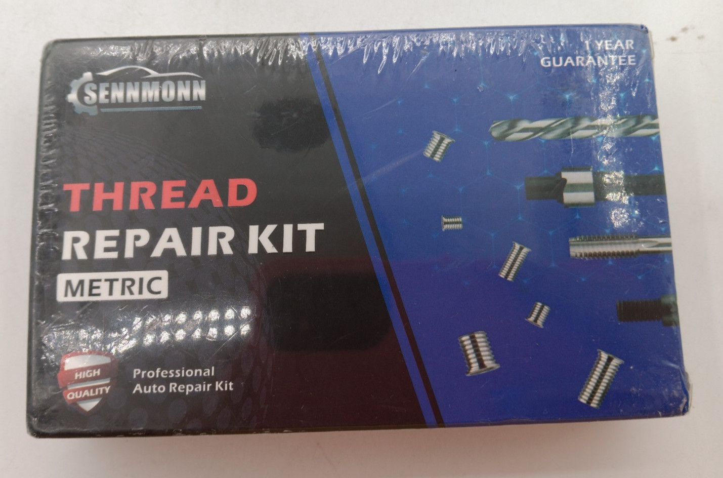 SENNMONN | THREAD REPAIR KIT | 9.4mm INSERT HSS DRILL | M6X1.0X9.4mm | 10 PCS