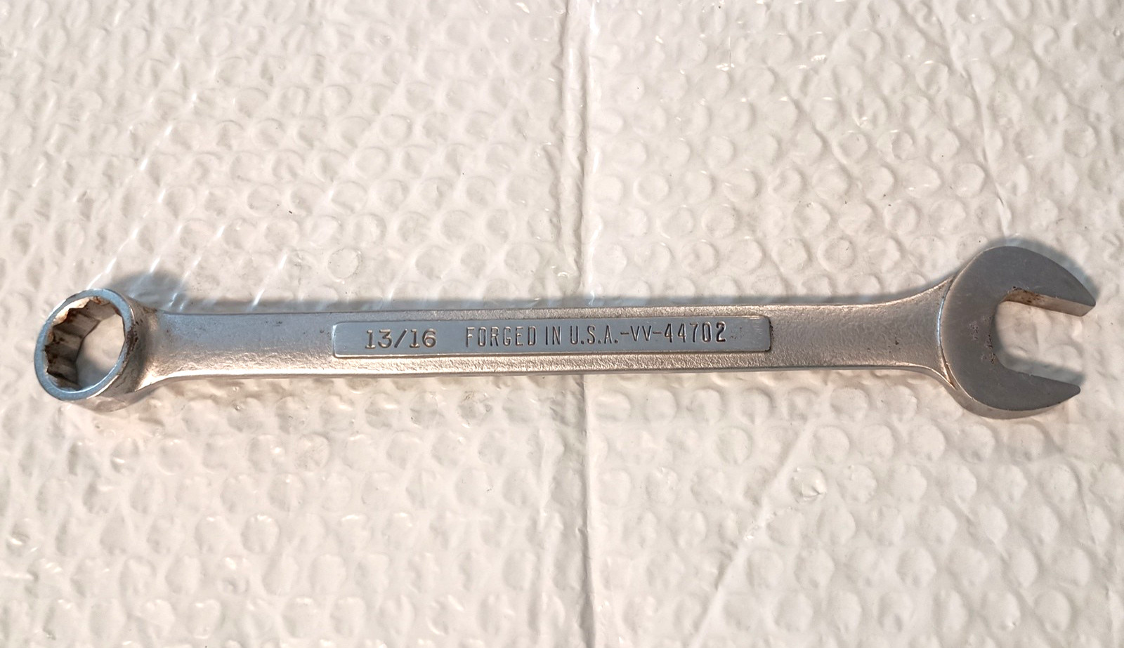 CRAFTSMAN TOOLS USA VV44702, 13/16″ COMBINATION WRENCH, 10.25″ LONG, 12 POINT.