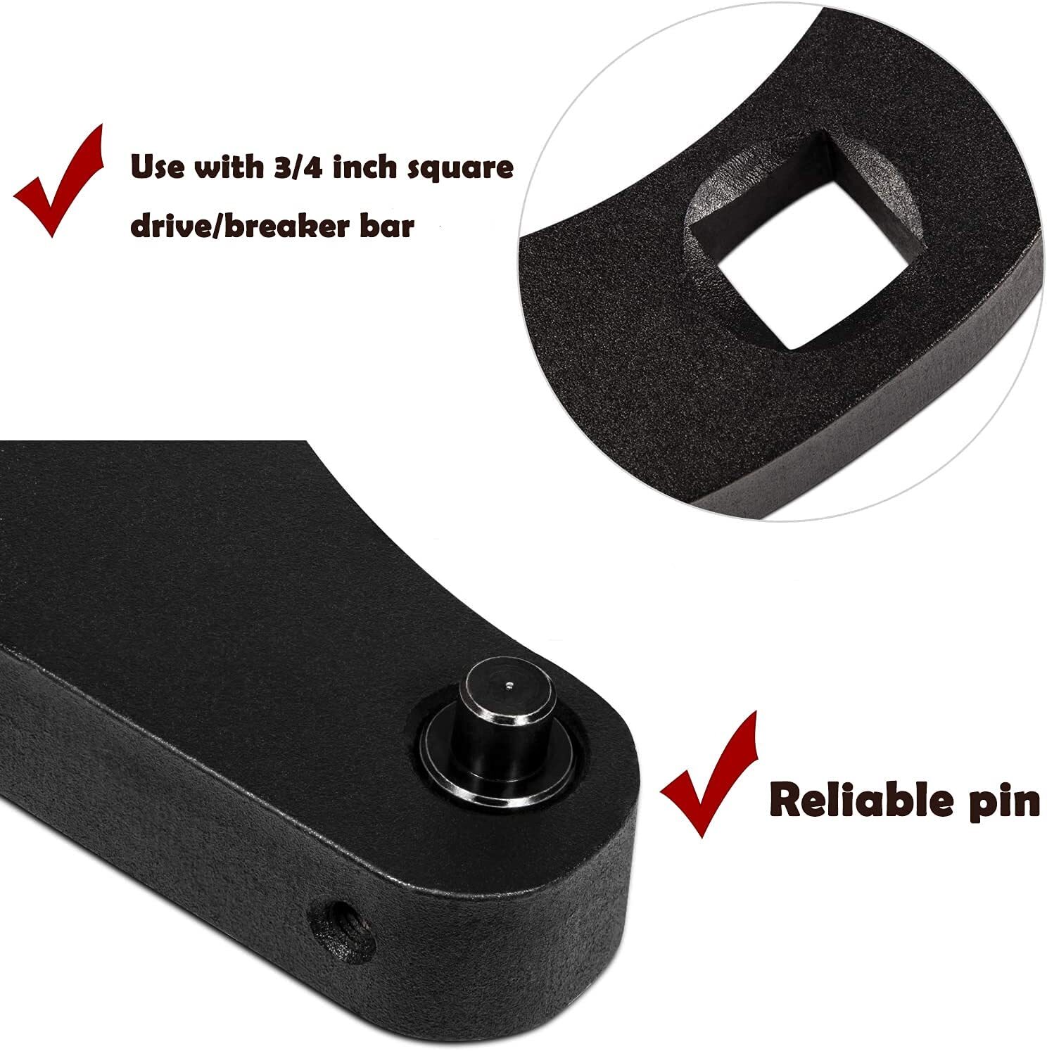 For Hydraulic Cylinders Adjustable Gland Nut Wrench Similar to 1266