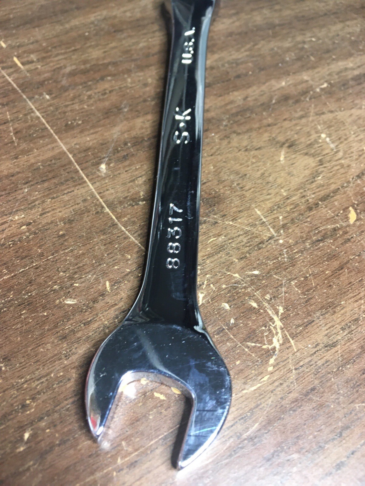 SK Hand Tools 88317 17mm 12pt Metric Combination Wrench Looks New