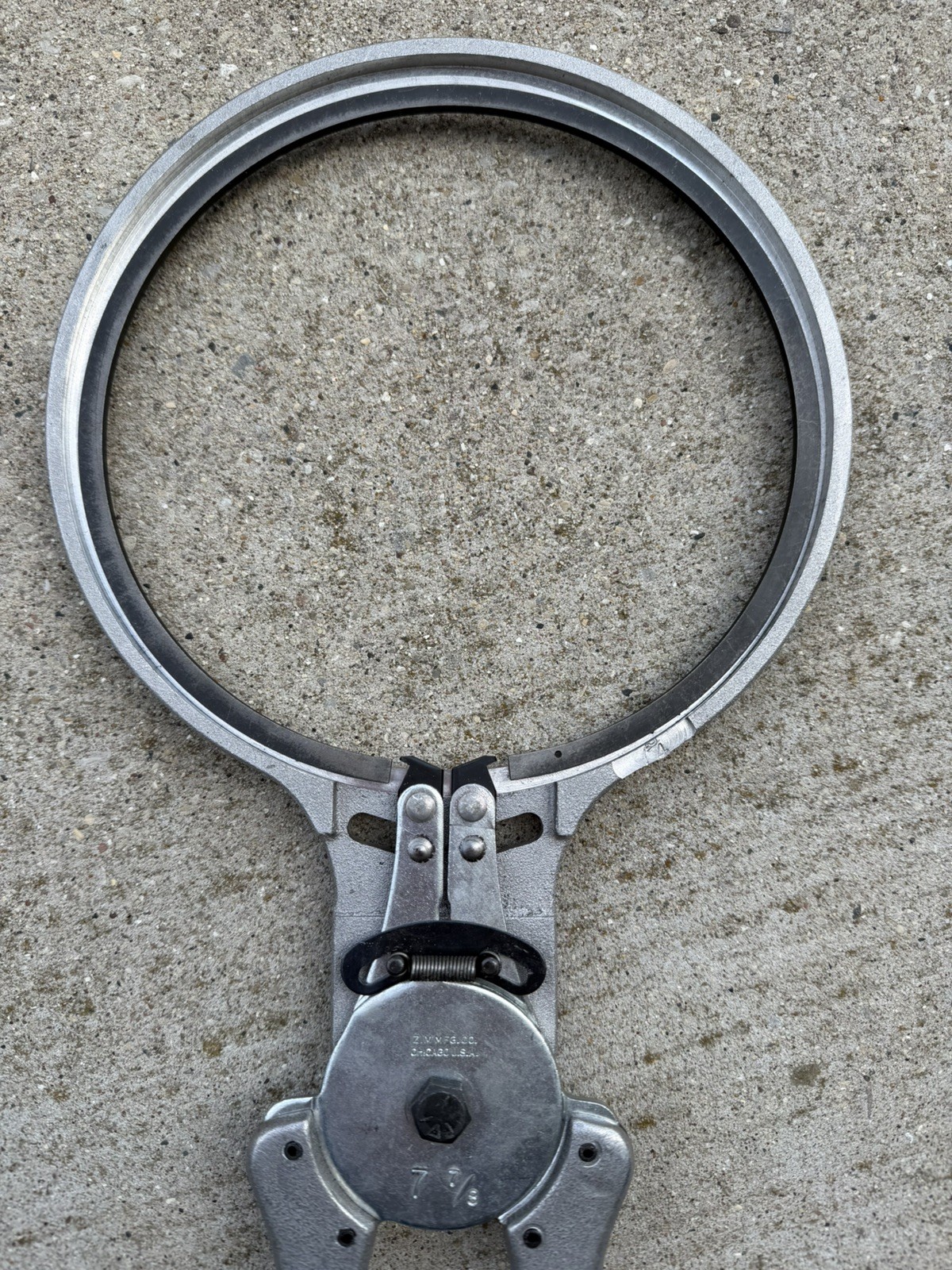 Piston Ring Expander – Large 7 7/8” Dia. – Diesel – USA by Zim – very rare!!