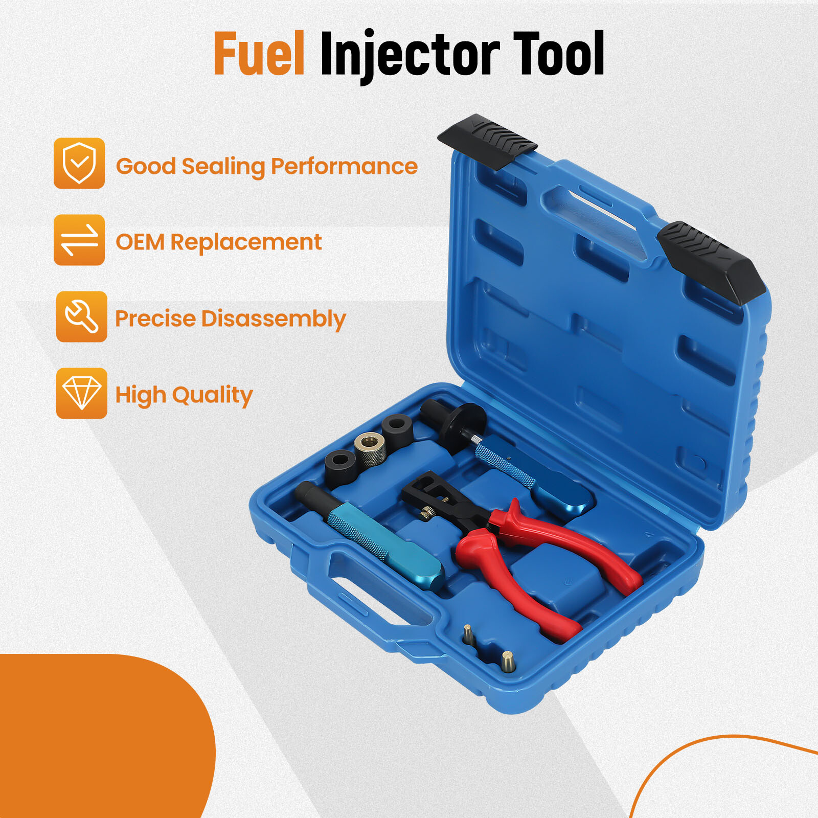 Fuel Injector Seal Remover Fitting Install Tool For BMW N55 N63 S55 S63 B38 B48