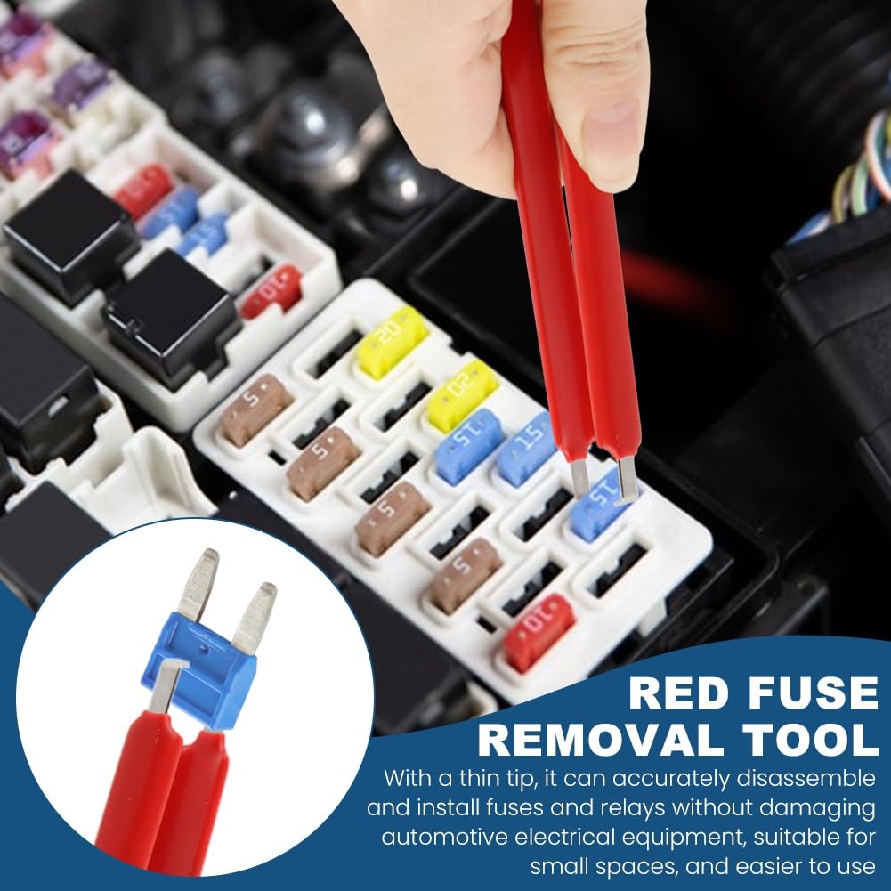 Relay Puller Pliers & Fuse Removal Tool Set, Universal Automotive As shown